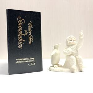 Vintage Winter Tales of the Snowbabies Wishing on a Star Department 56